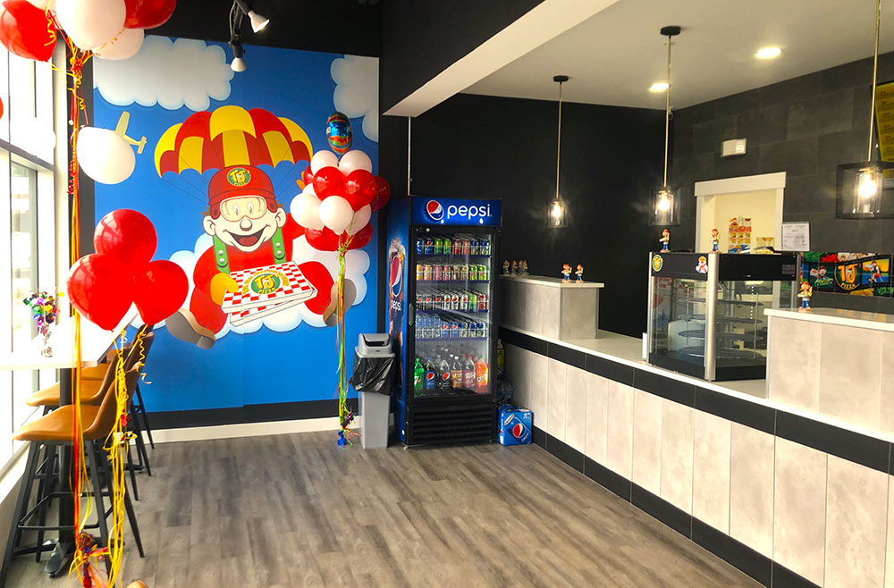 TJ's Pizza Airdrie Alberta Location