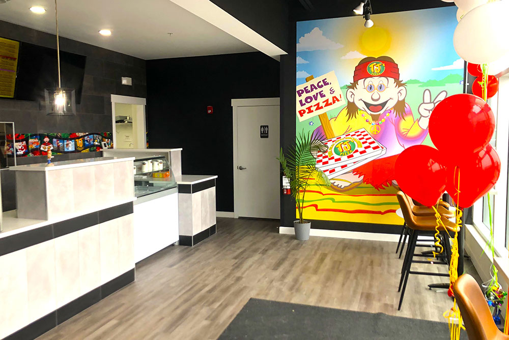 TJ's Pizza Airdrie Alberta Location